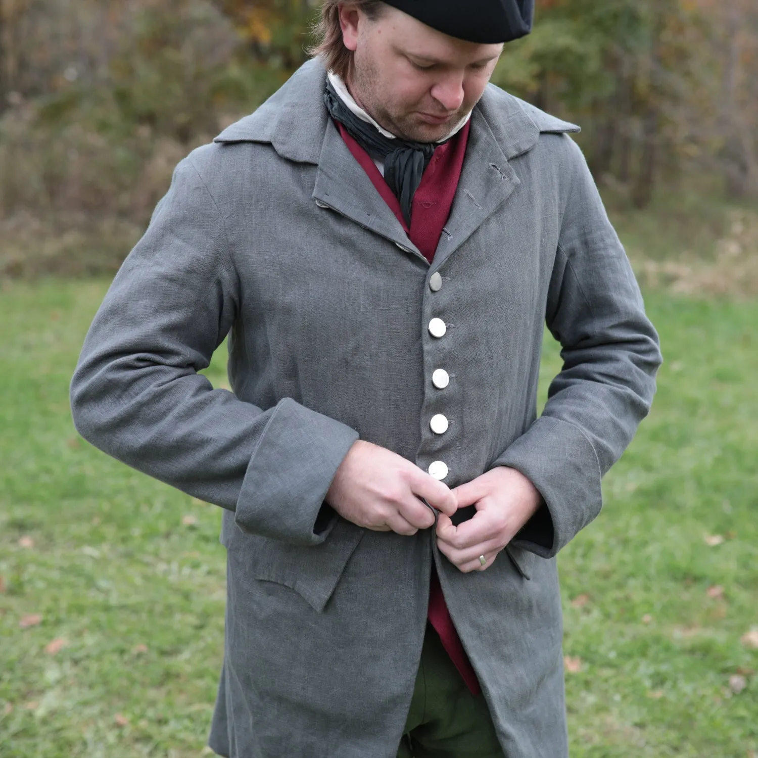 18th Century Linen Coat