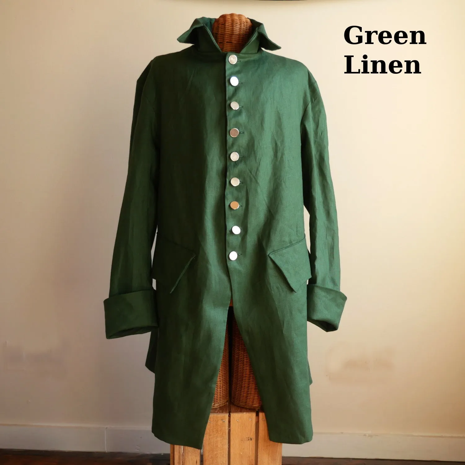 18th Century Linen Coat