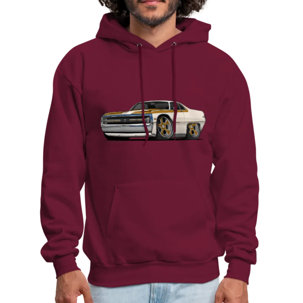 1970 Chrysler 300 Hurst Car Art Men's Hoodie