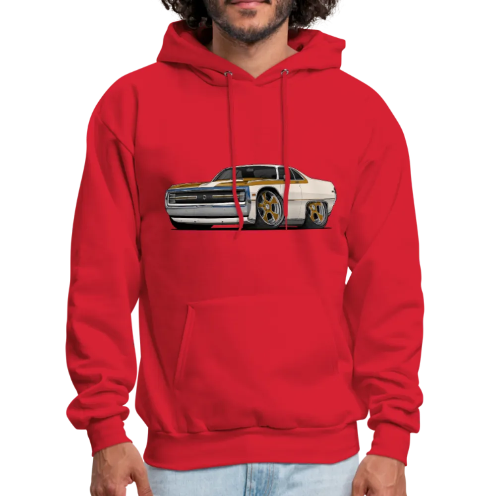 1970 Chrysler 300 Hurst Car Art Men's Hoodie