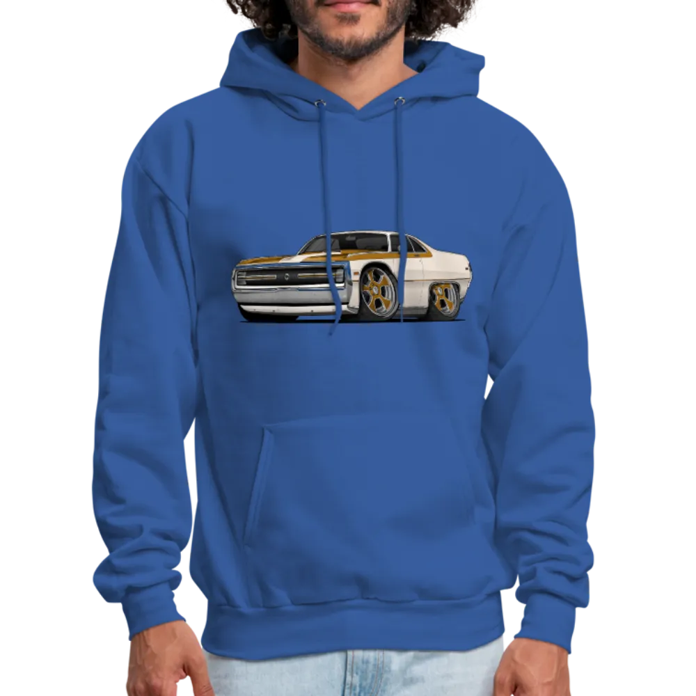 1970 Chrysler 300 Hurst Car Art Men's Hoodie