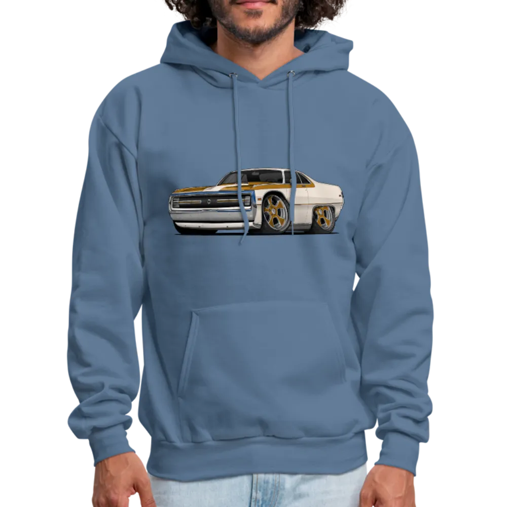 1970 Chrysler 300 Hurst Car Art Men's Hoodie