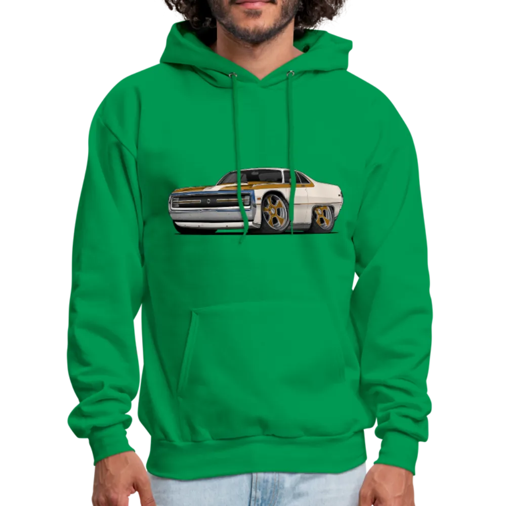 1970 Chrysler 300 Hurst Car Art Men's Hoodie