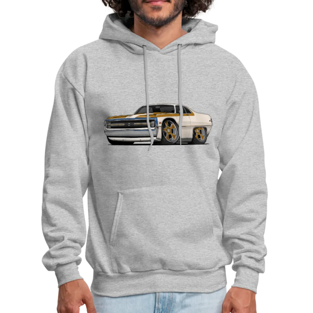 1970 Chrysler 300 Hurst Car Art Men's Hoodie