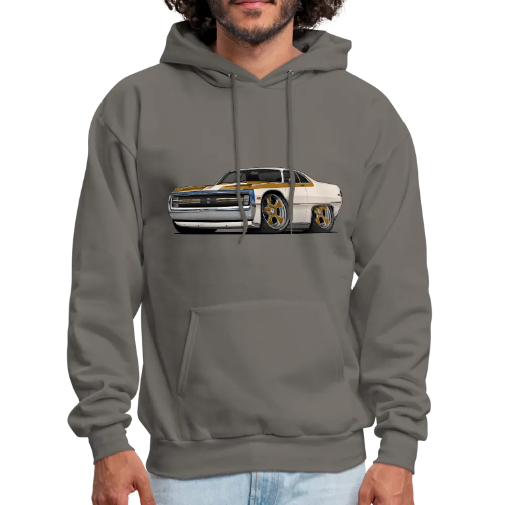 1970 Chrysler 300 Hurst Car Art Men's Hoodie