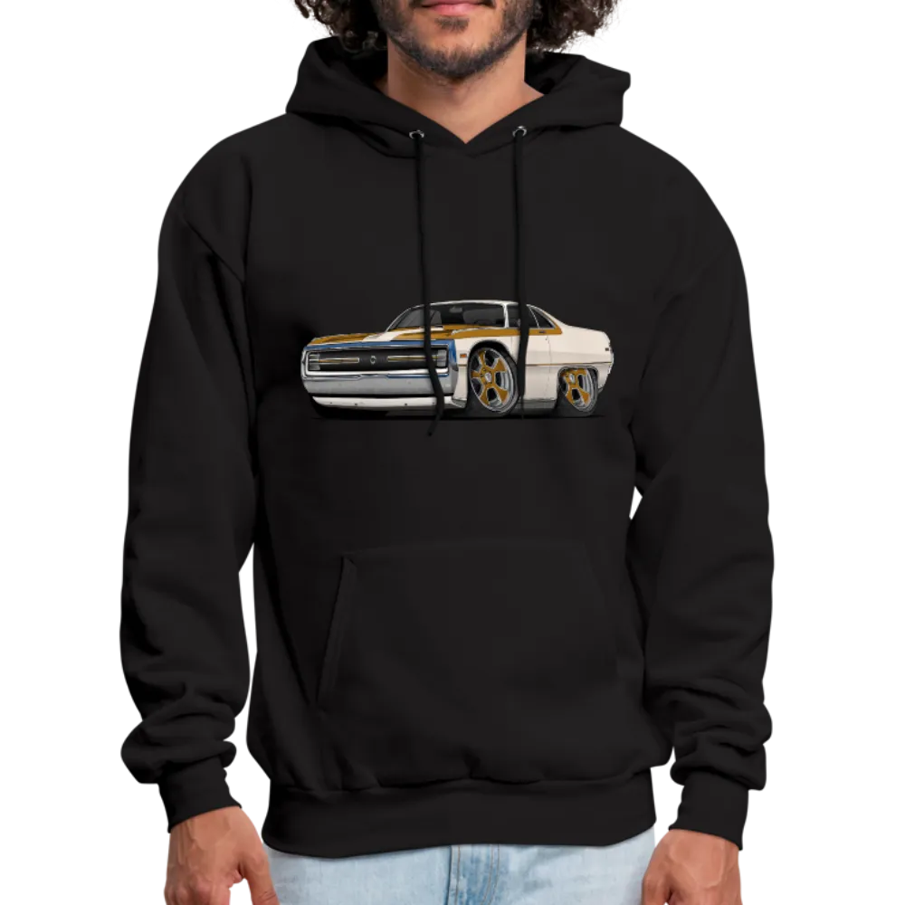 1970 Chrysler 300 Hurst Car Art Men's Hoodie