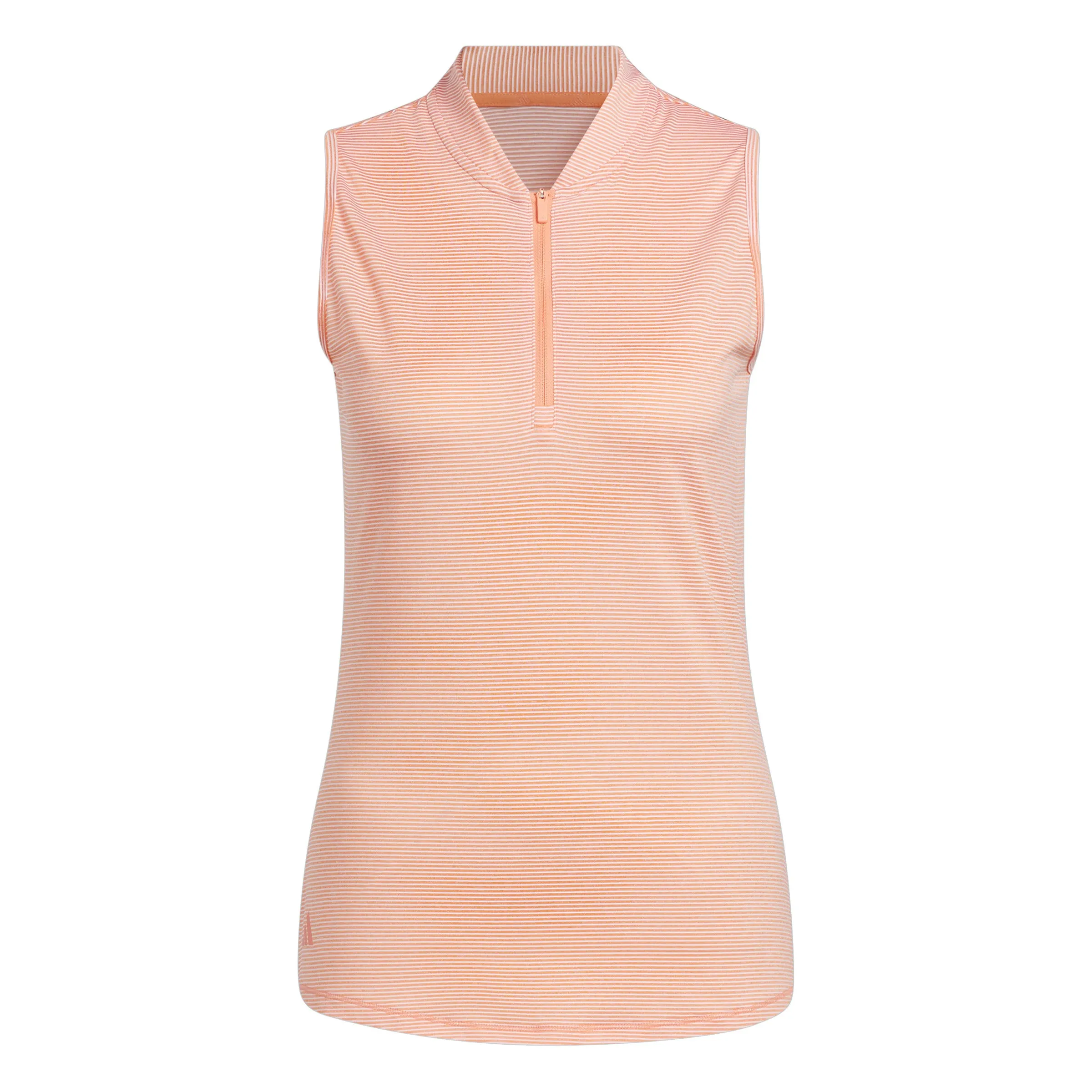 adidas Women's Sleeveless Golf Polo Shirt - Coral Fusion SS23