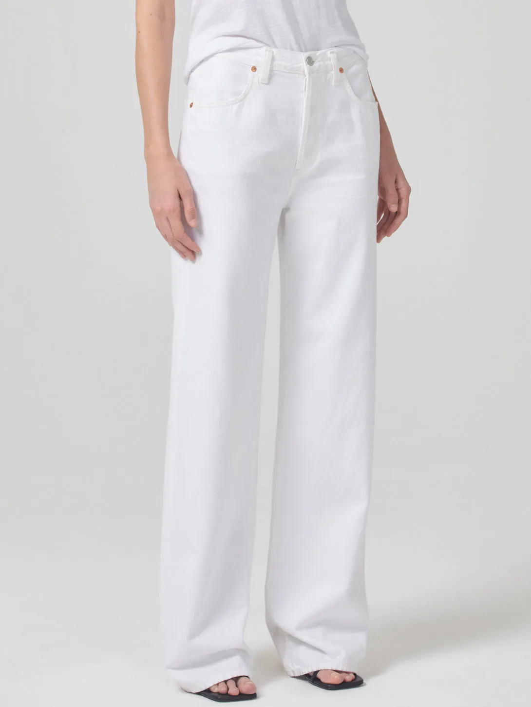 Annina Long Trouser Jean - Seashell