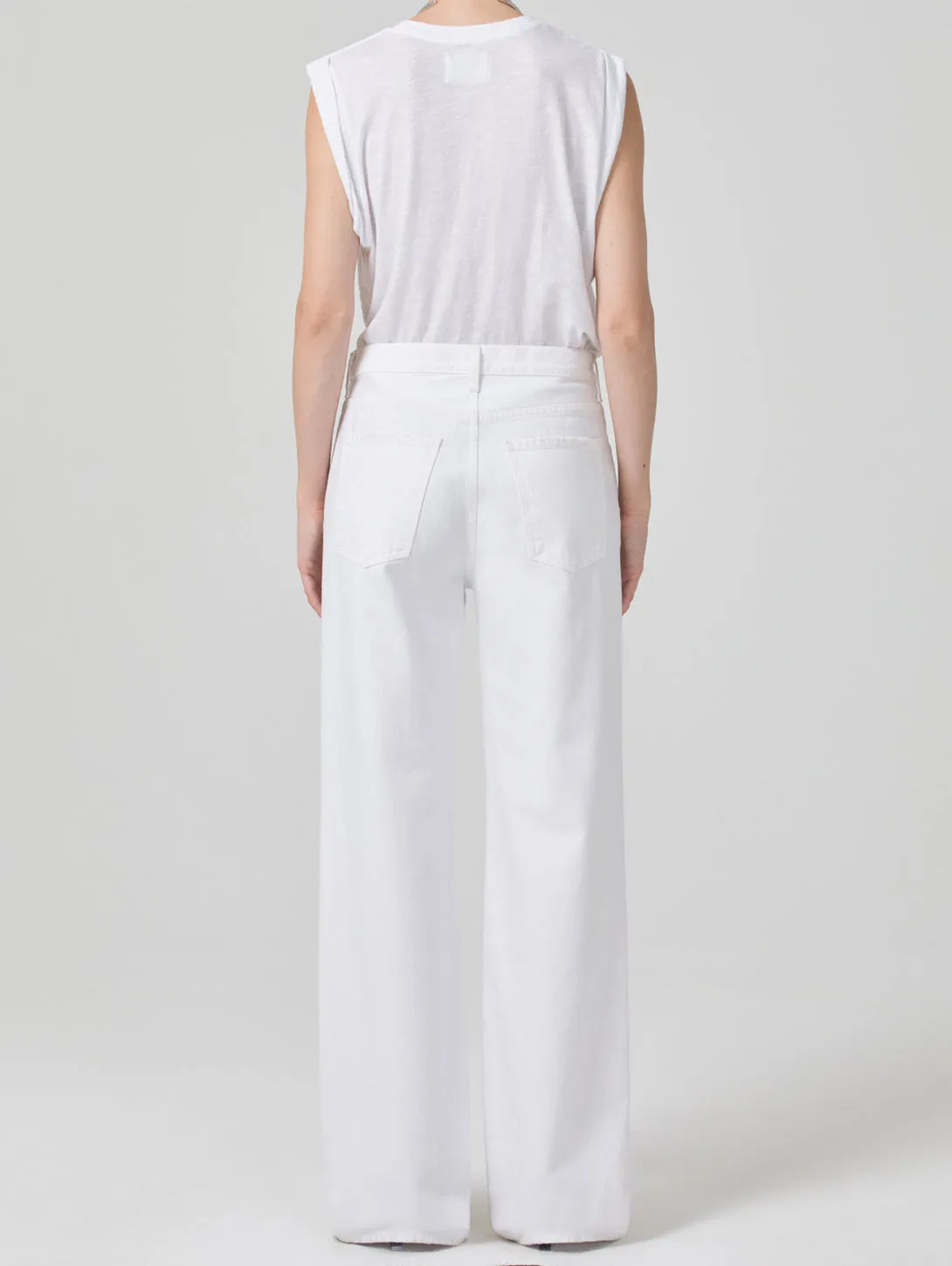 Annina Long Trouser Jean - Seashell