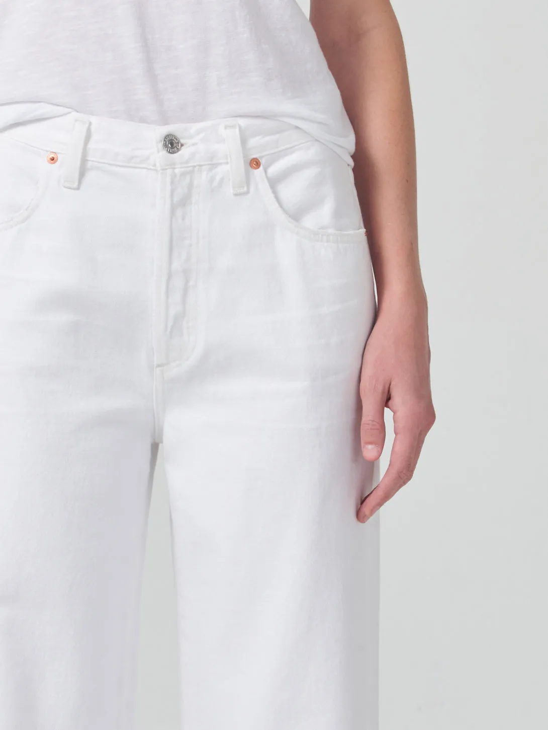 Annina Long Trouser Jean - Seashell