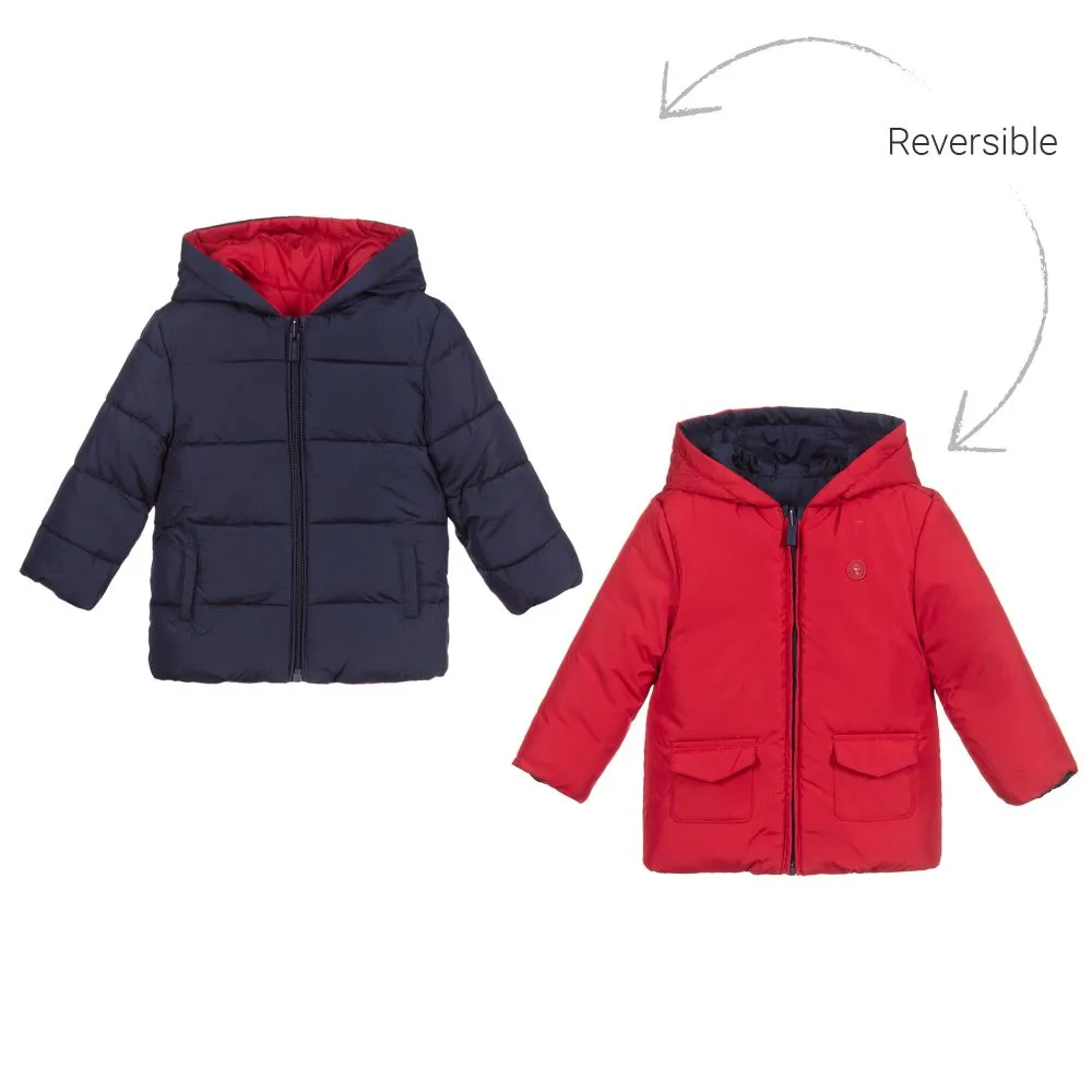 Baby Boys Reversible Coat