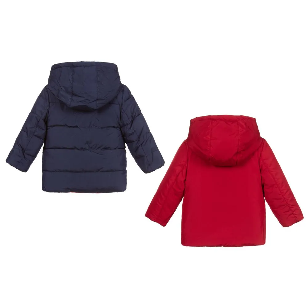 Baby Boys Reversible Coat