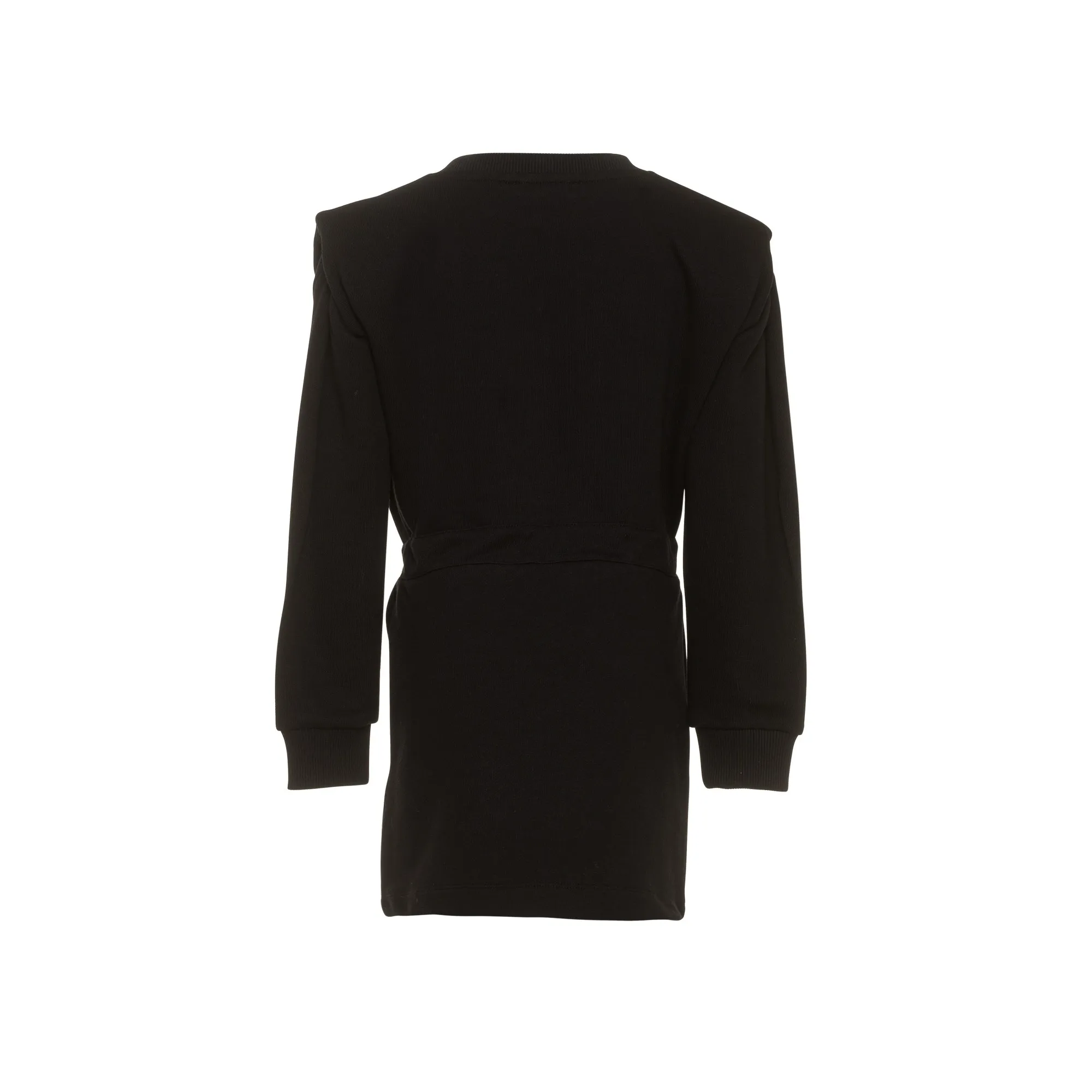 Balmain Jersey Dress Black BT1A80