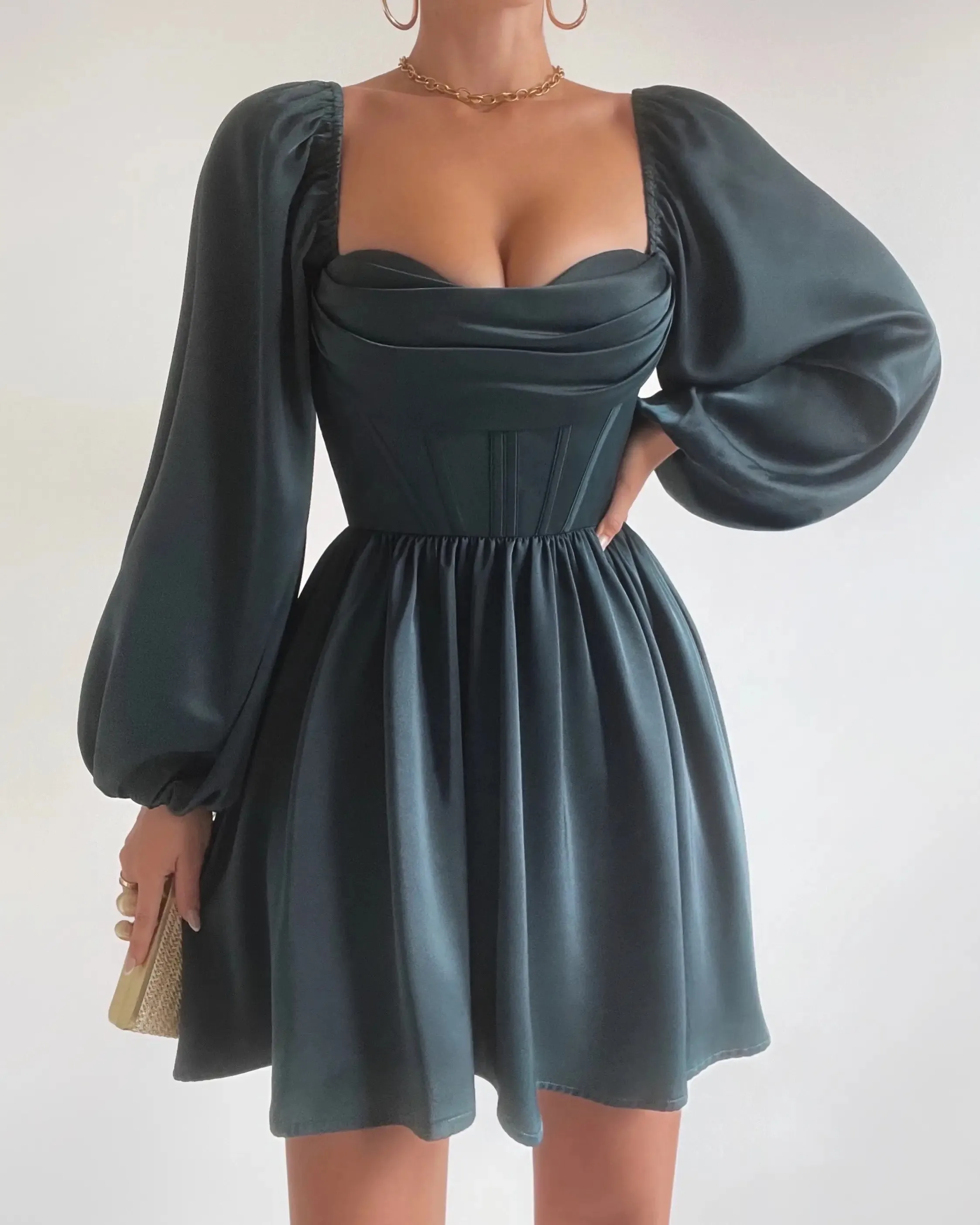 Bella Dress - Green