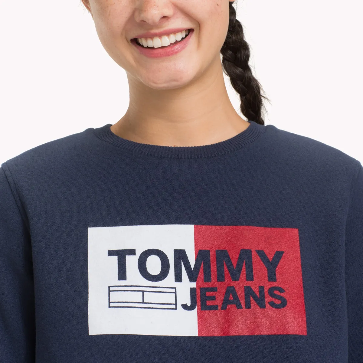 Blue Essential Logo Sweatshirt | Sweatshirts & Hoodies | Tommy Hilfiger