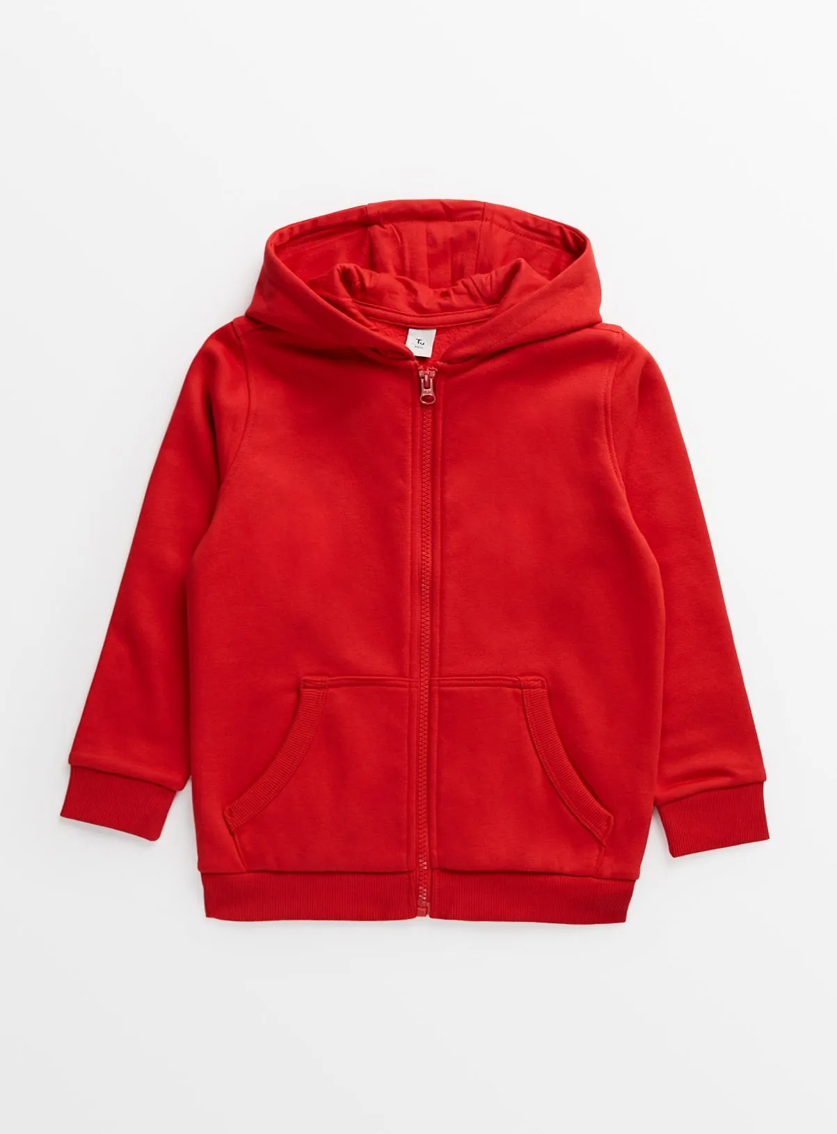 Buy Red Zip-Through Hoodie 14 years | Jumpers and hoodies | Tu