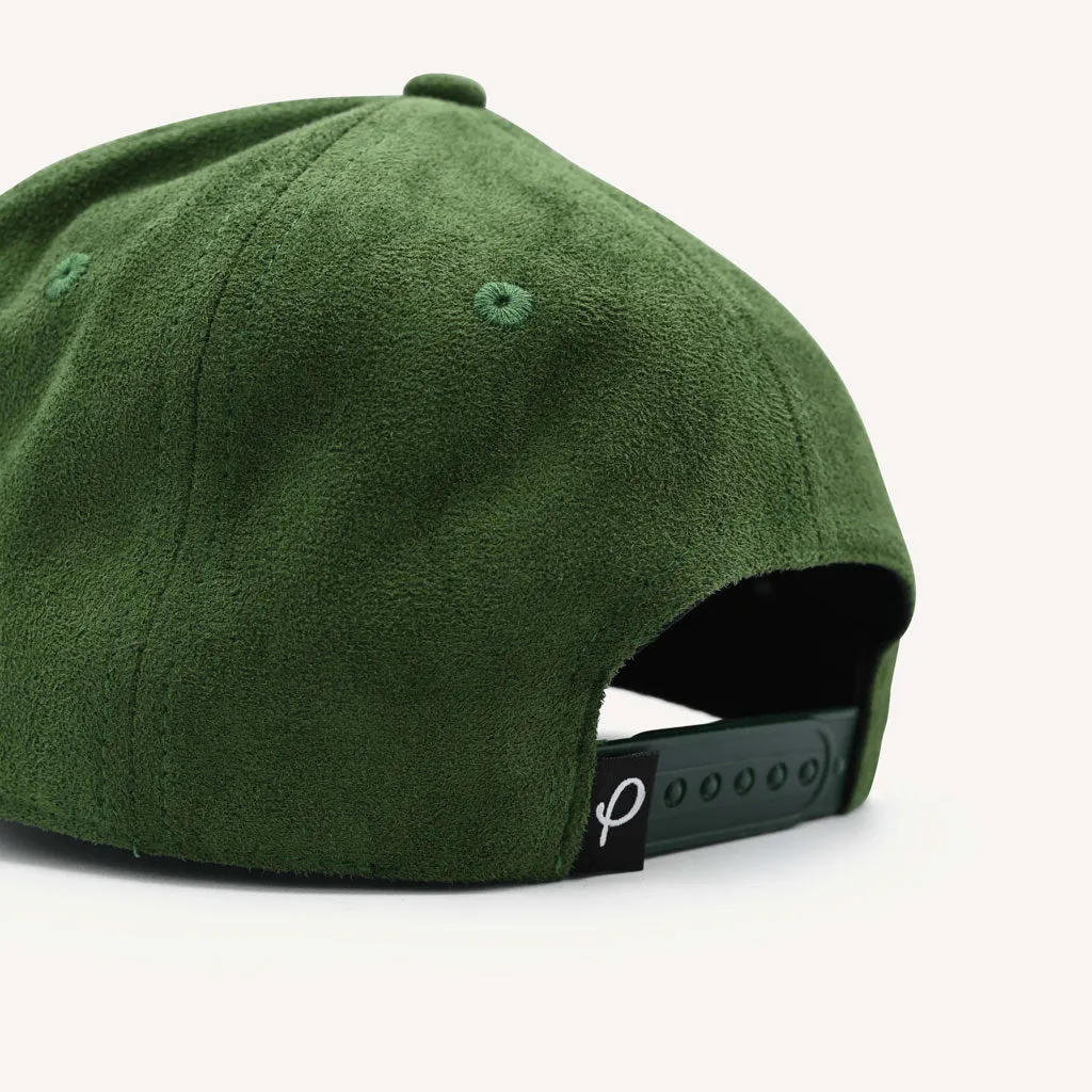 Classic Suede P Logo Hat Green