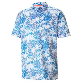 Cobra Puma Tech Pique Botanical Golf Polo