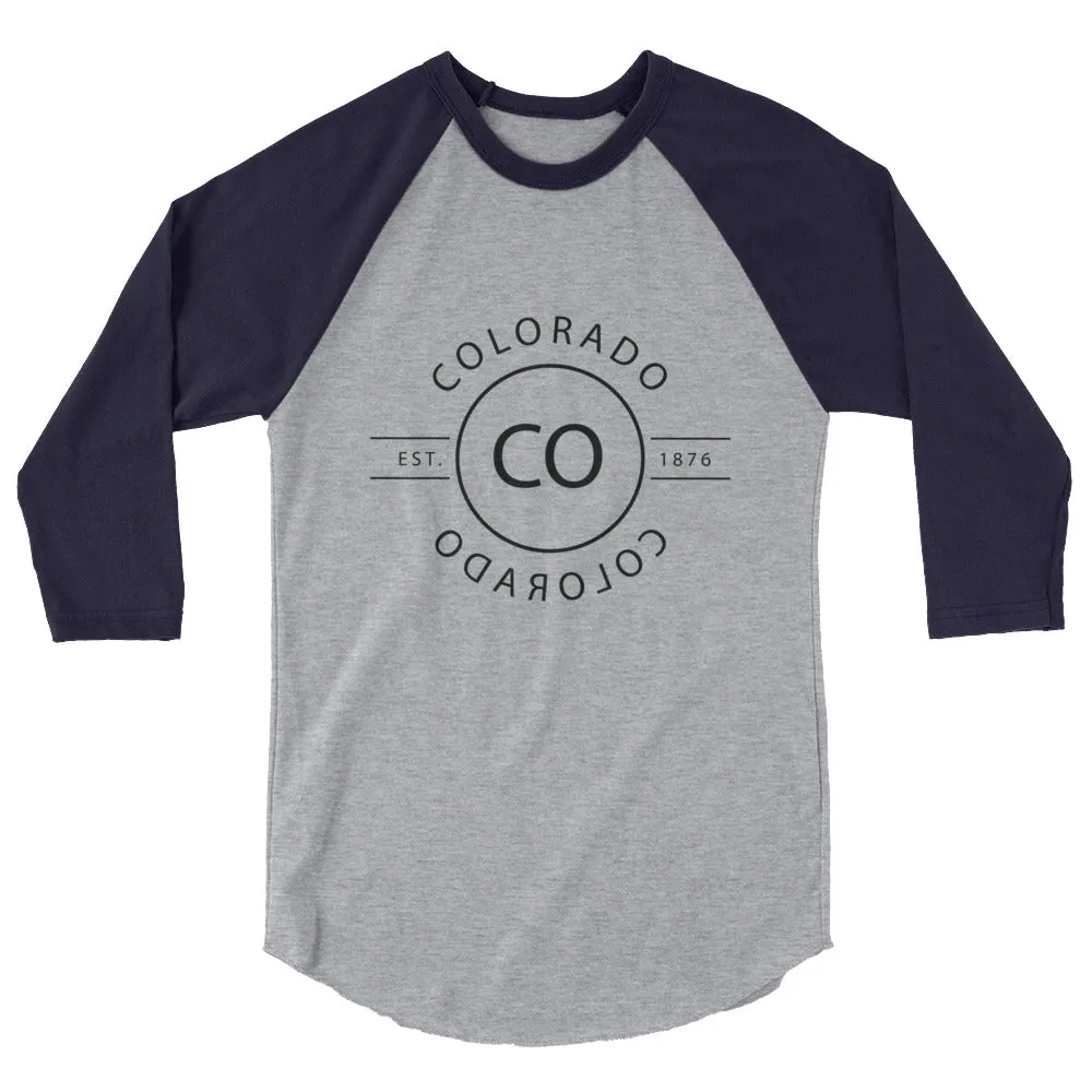 Colorado - 3/4 Sleeve Raglan Shirt - Reflections