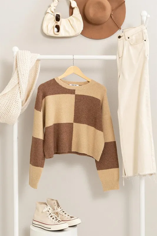 Colorblock Sweater