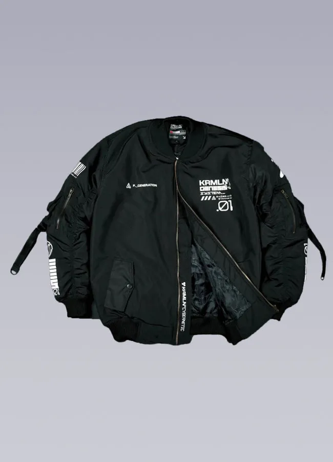 cyberpunk bomber jacket