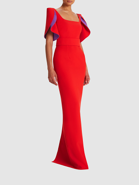 Dara Scarlet Red Long Dress