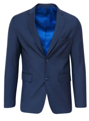 DIAMOND GIACCA UOMO ELEGANTE BLU SCURO BLAZER FORMALE CERIMONIA tag S M L XL XXL