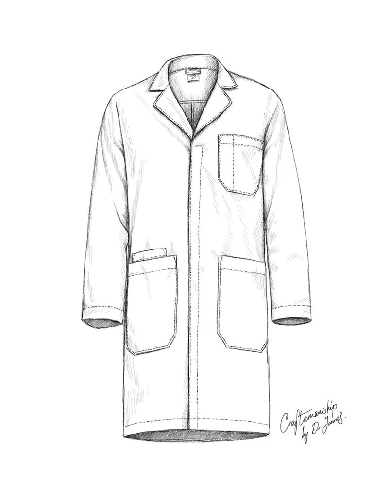 DR2 Unisex Lab Coat