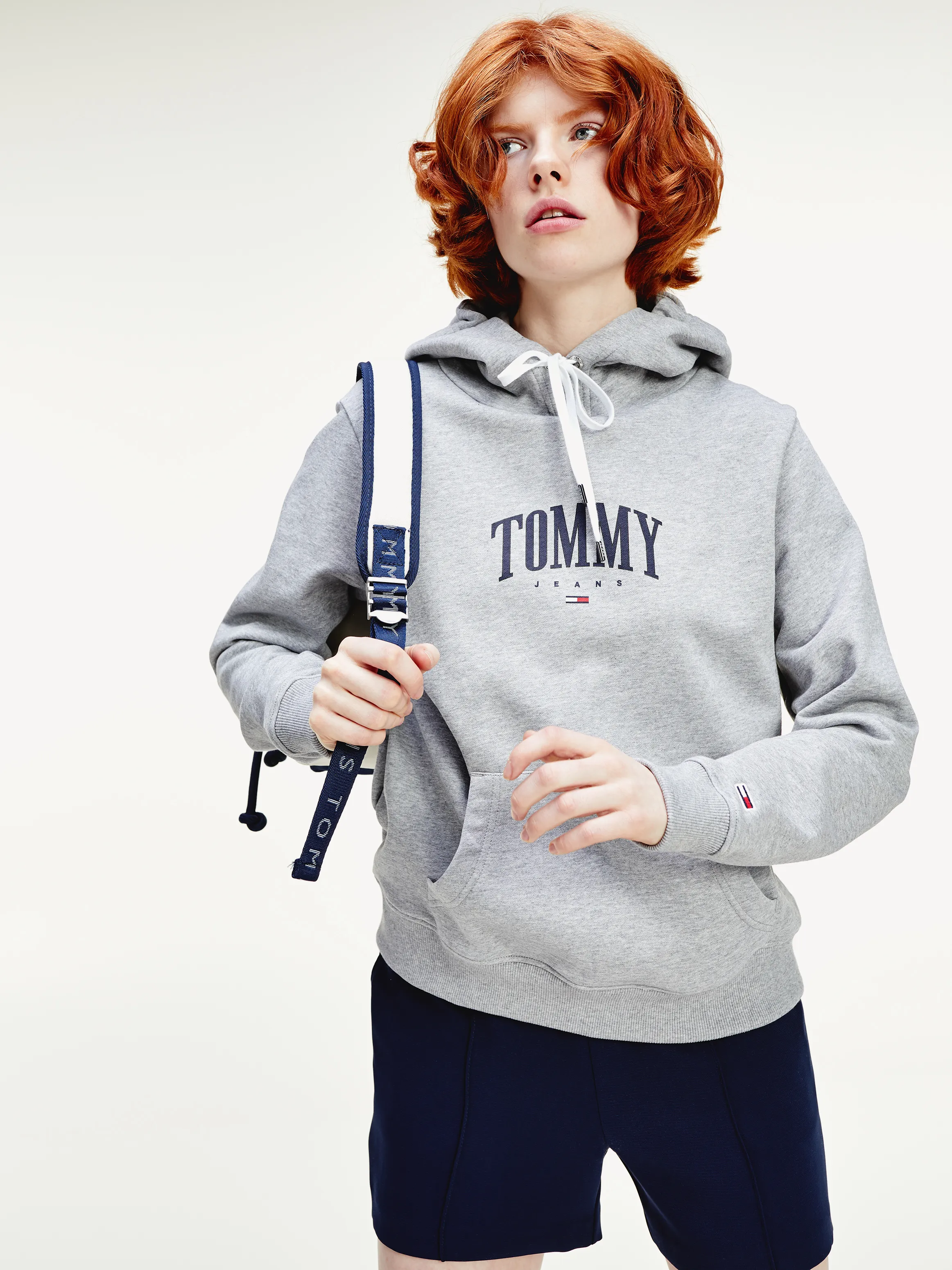 Essential Logo Organic Cotton Hoodie | Sweatshirts & Hoodies | Tommy Hilfiger