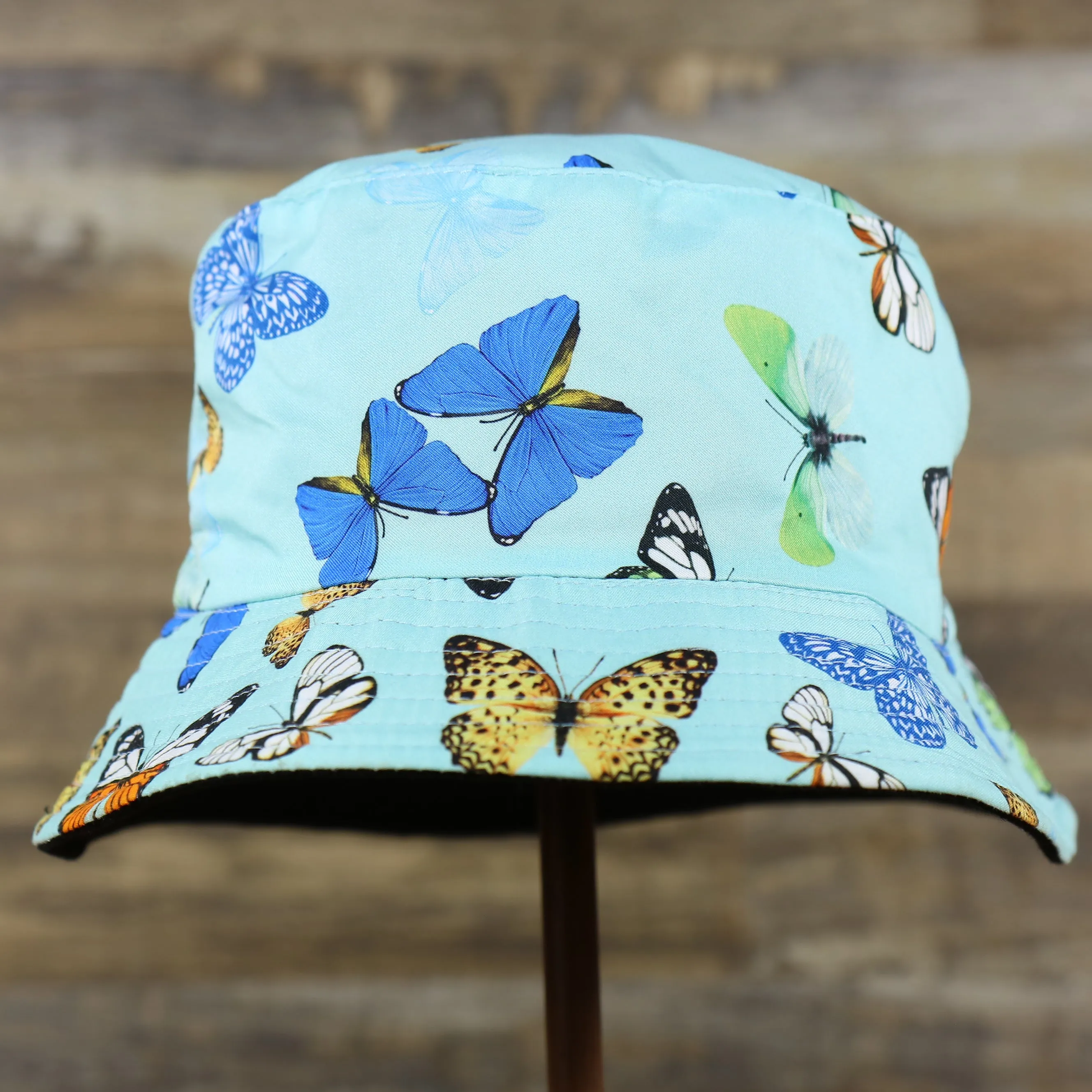 FOOT CLAN | BUTTERFLY PATTERN | BUCKET HAT | MINT | SMALL/MEDIUM