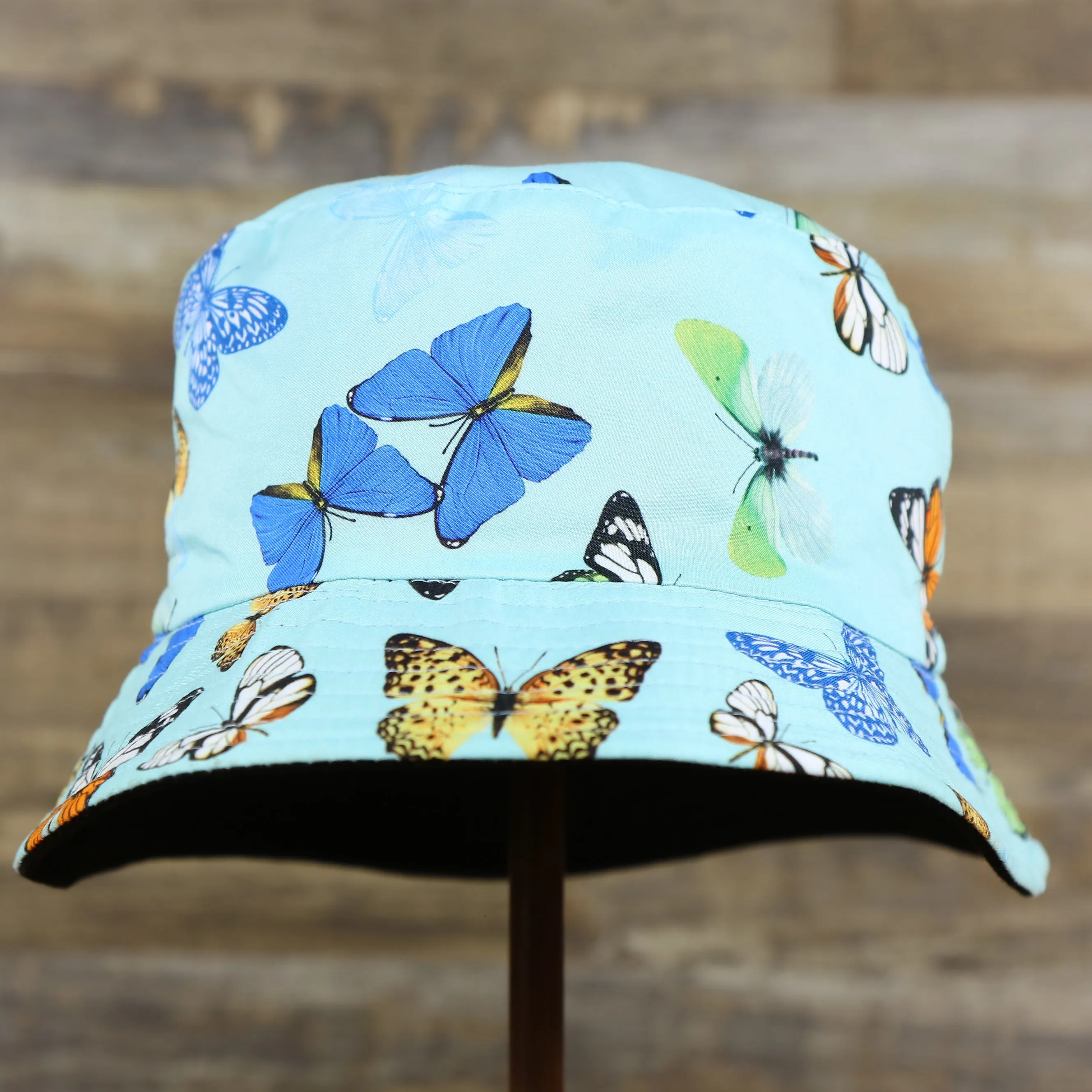 FOOT CLAN | BUTTERFLY PATTERN | BUCKET HAT | MINT | SMALL/MEDIUM