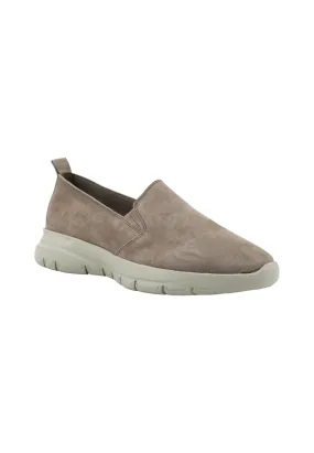 FRAU Daino Sneaker Slip On Donna Taupe 43B7119