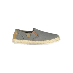 Gray Polyester Sneaker