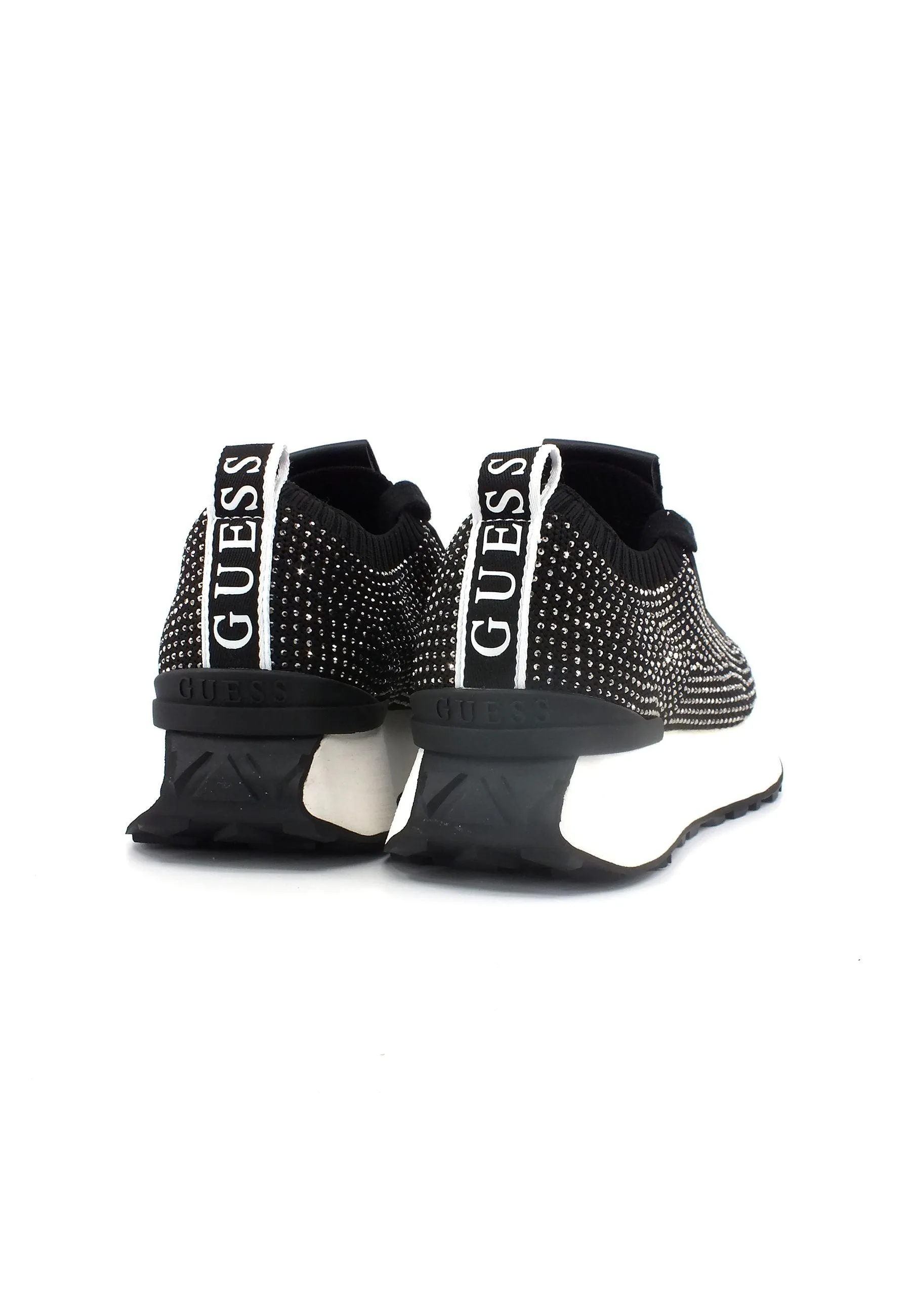 GUESS Elastic Sneaker Donna Black FL7LAUFAM12