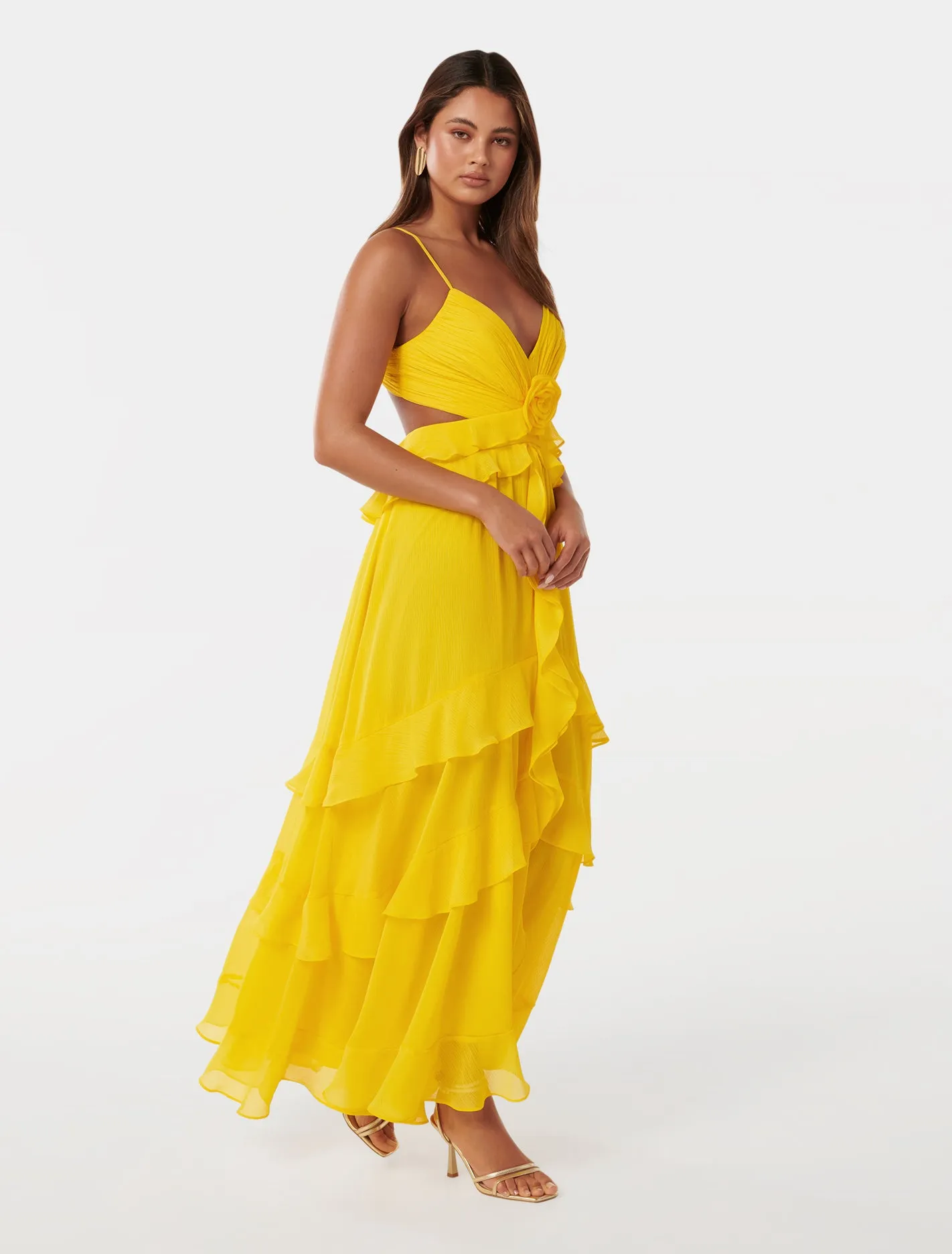 Harper Ruffle Maxi Dress