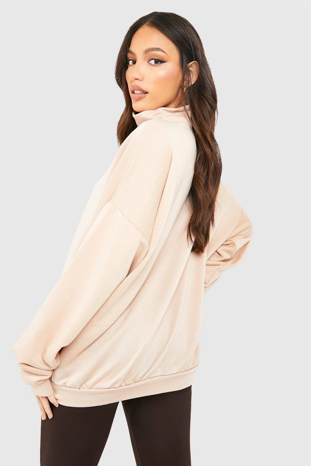 Hoodies & Sweatshirts | Tall Ski Club Half Zip Sweatshirt | boohoo