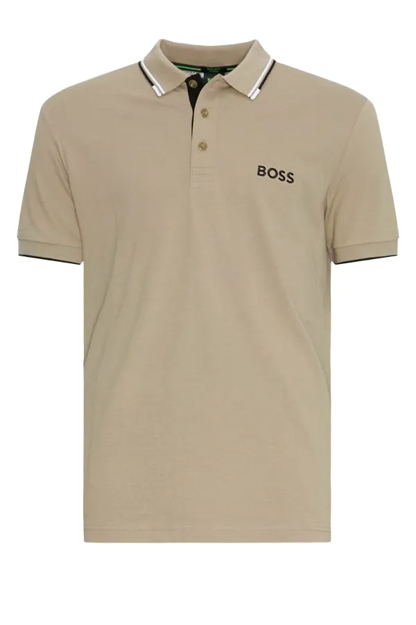 Hugo Boss Paddy Pro Contrast Polo Sand