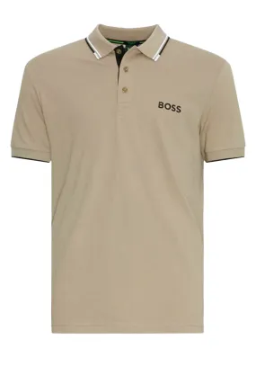 Hugo Boss Paddy Pro Contrast Polo Sand