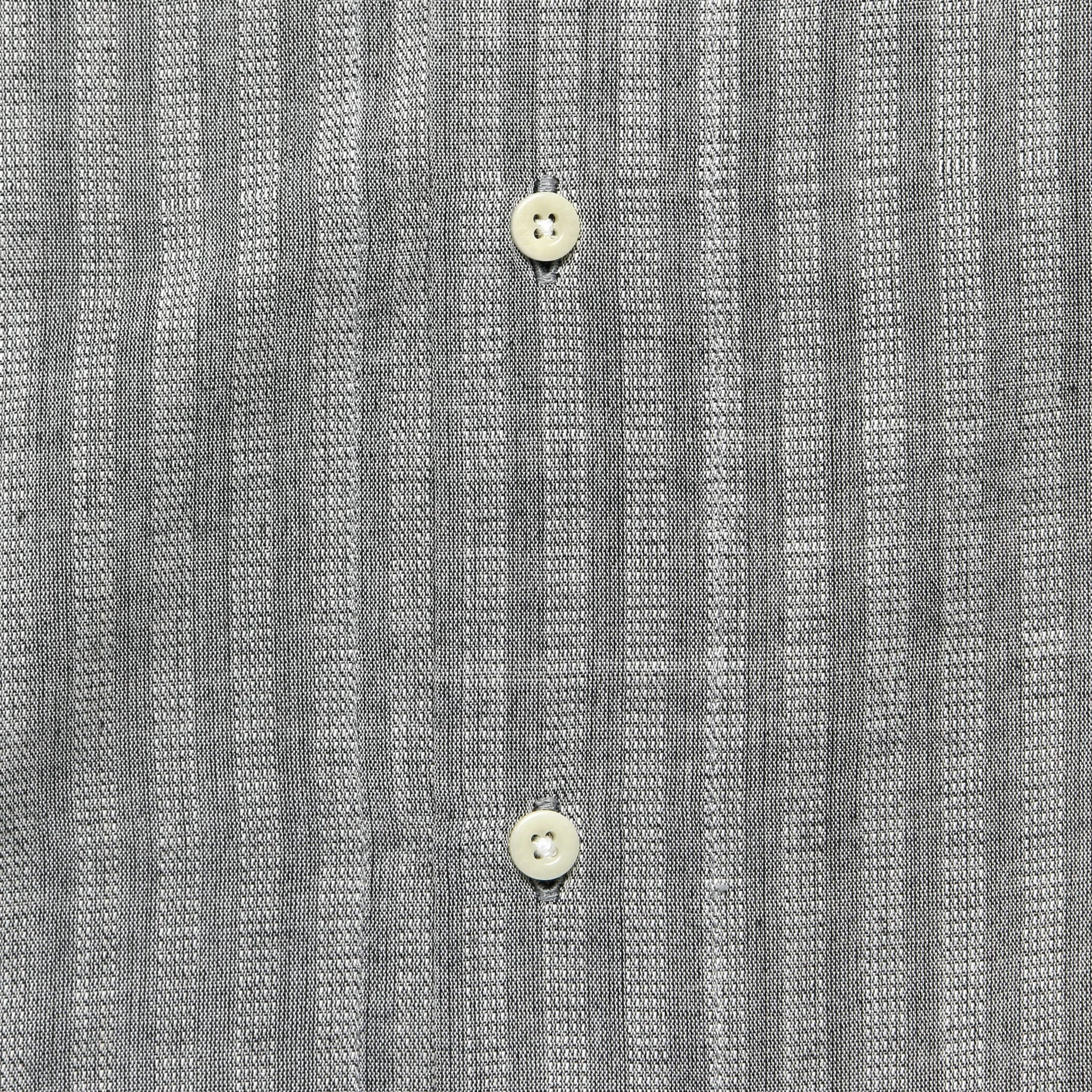 Lamar Handwoven Stripe Shirt - Grey