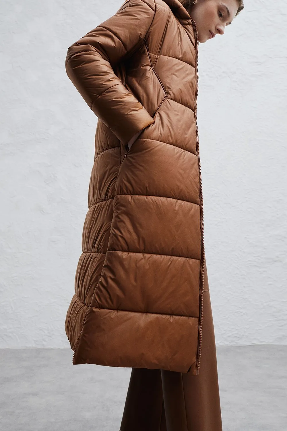 Lars Fitted Puffer Coat