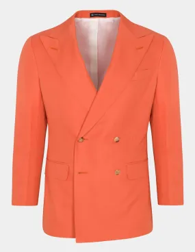 Light Orange Double Breasted Jacket