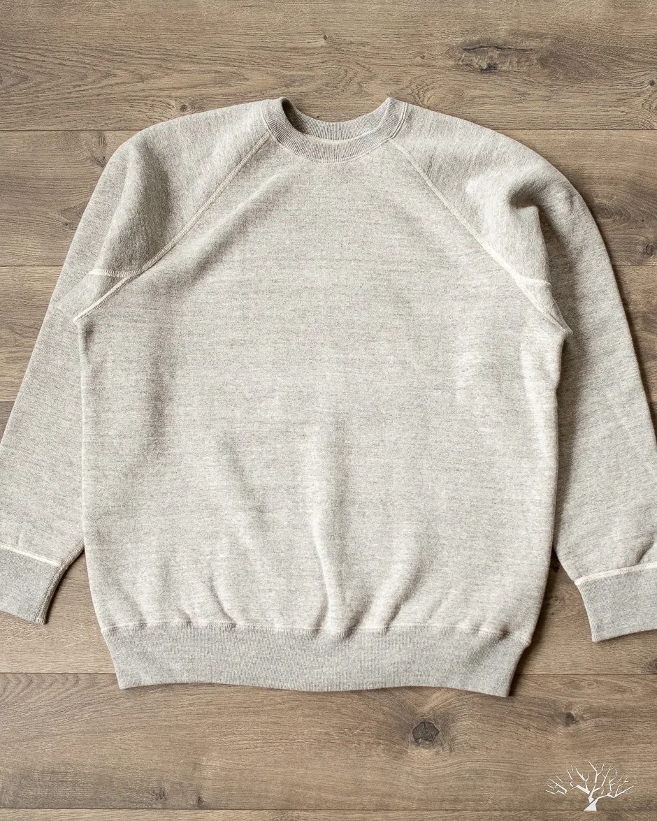 Loopwheel Crewneck Sweatshirt - Heather Grey