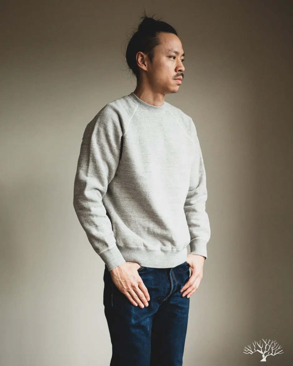 Loopwheel Crewneck Sweatshirt - Heather Grey