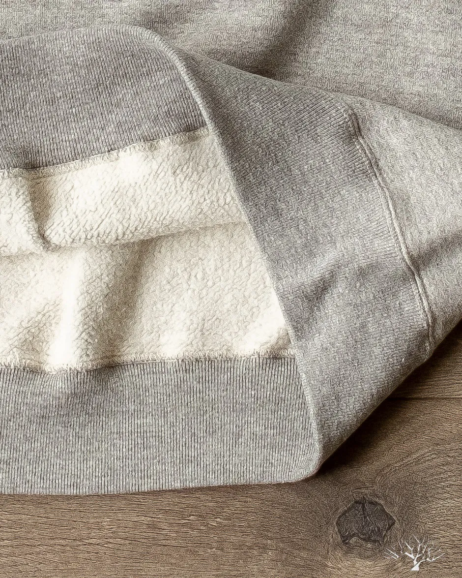 Loopwheel Crewneck Sweatshirt - Heather Grey