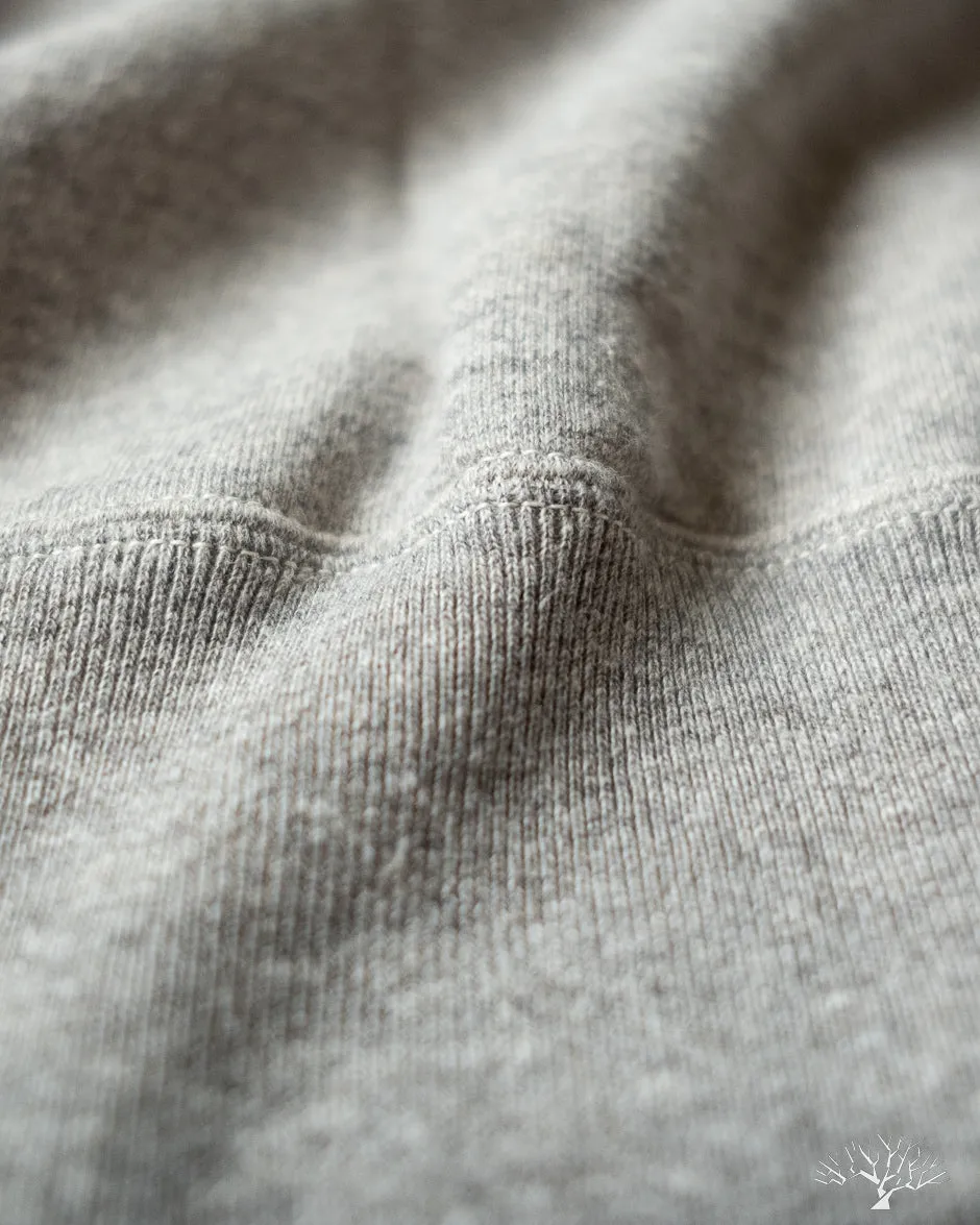 Loopwheel Crewneck Sweatshirt - Heather Grey