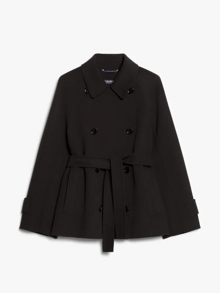 LOUIS SHORT COAT BLACK