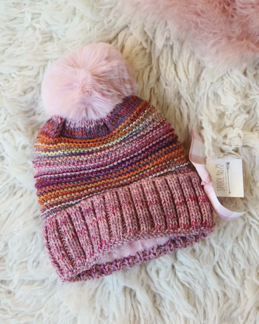 Marbled Knit Beanie