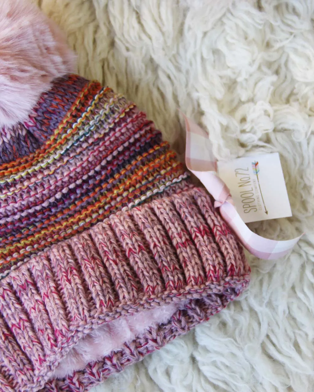 Marbled Knit Beanie