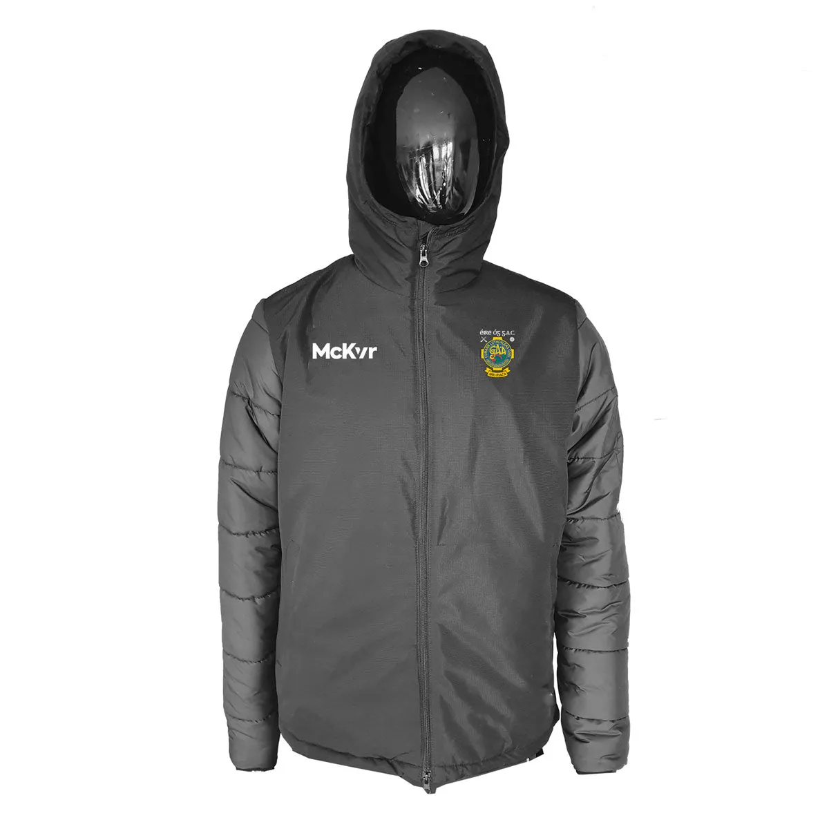 Mc Keever Eire Og GAC Craigavon Core 22 Stadium Jacket - Youth - Black