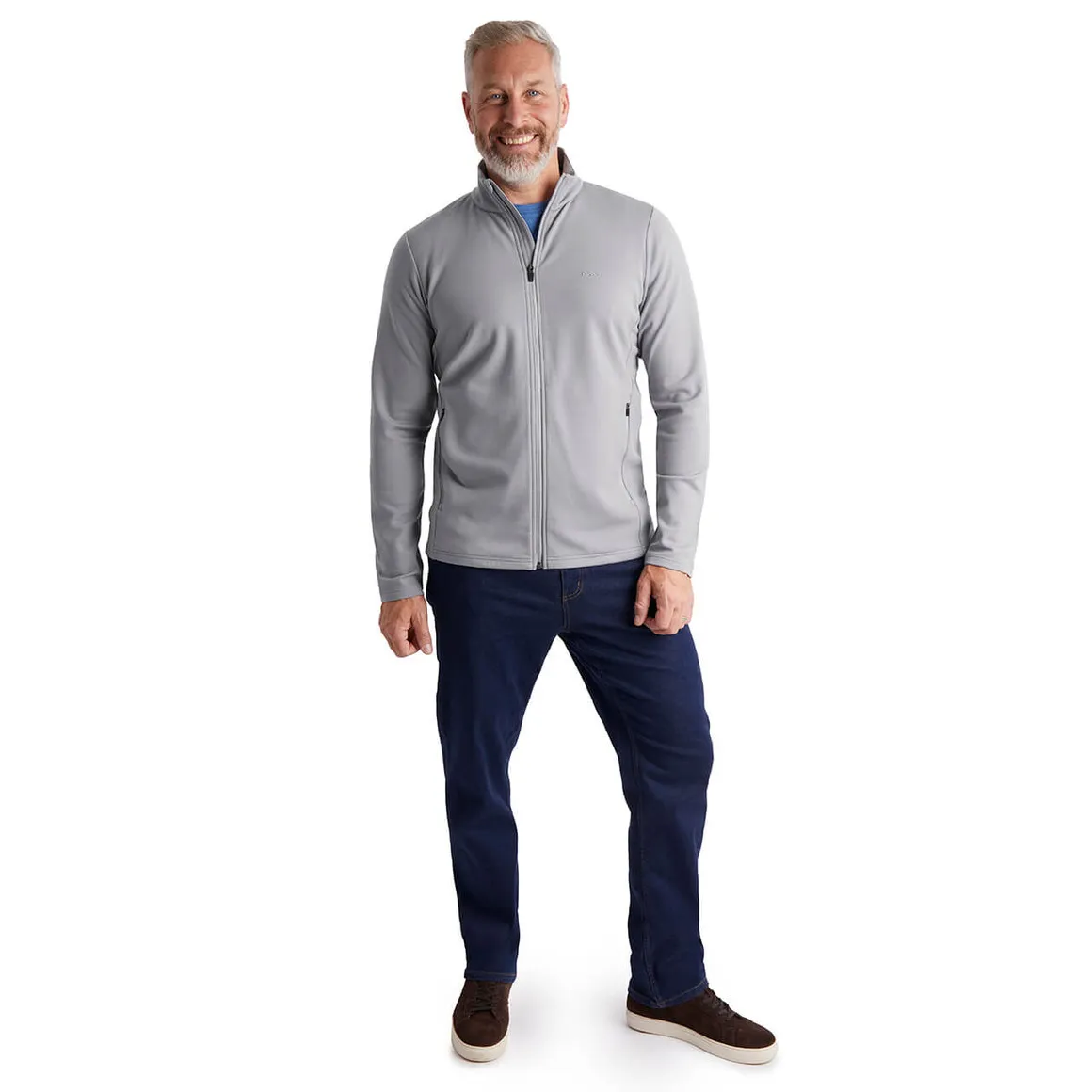 Men's Radiant Merino Jacket Haze Grey